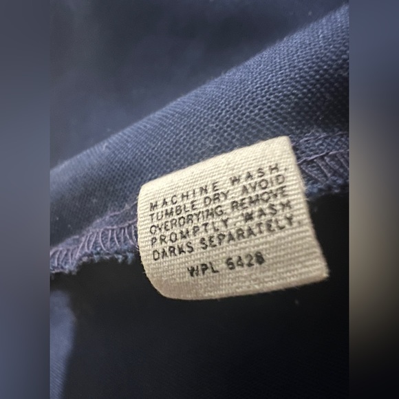 Vintage Blue Wrangler Western Shirt, Embroidery Design, Pearl Buttons - Picture 10 of 12